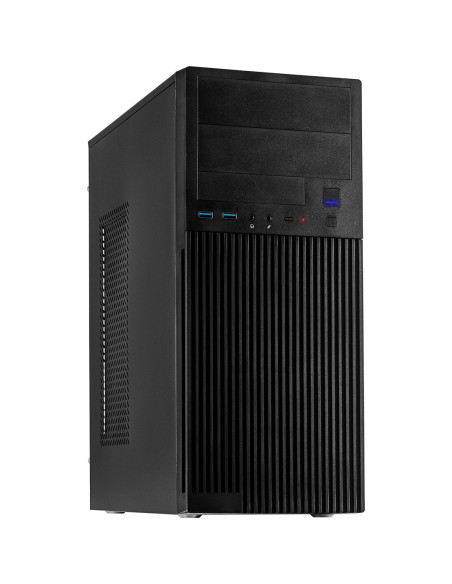 Inter-Tech It-2815 Linear Midi Tower Czarny