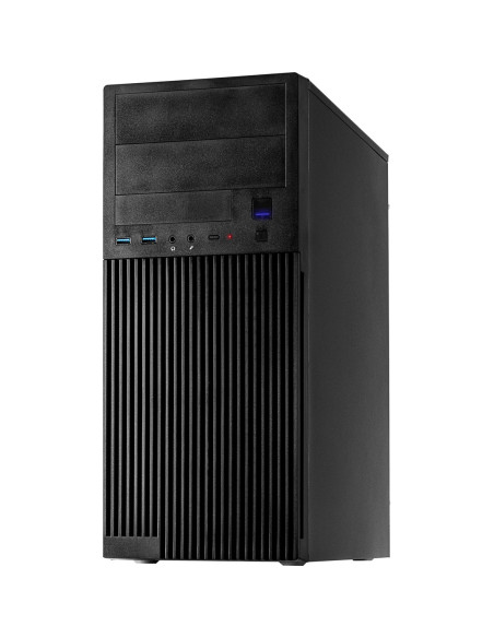 Inter-Tech It-2815 Linear Midi Tower Czarny