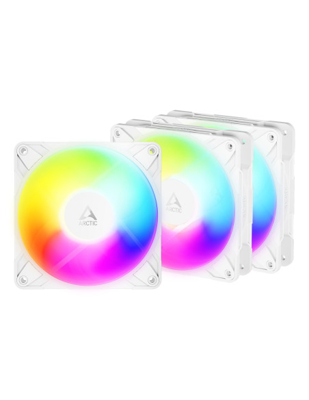 Arctic Freezer P12 Pro Reverse A-Rgb (White) - 3 Pack Obudowa Komputera Wentylator 12 Cm Biały 3 Szt.