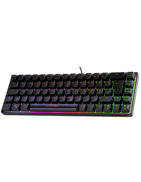 Deltaco Gaming Gam-158-De Klawiatura Usb Qwertz Skandynawia Czarny