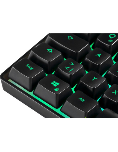 Deltaco Gaming Gam-158-De Klawiatura Usb Qwertz Skandynawia Czarny