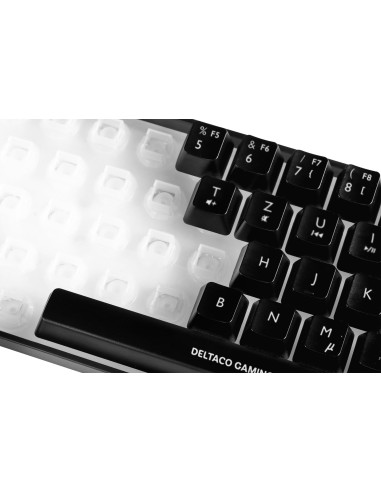 Deltaco Gaming Gam-158-De Klawiatura Usb Qwertz Skandynawia Czarny