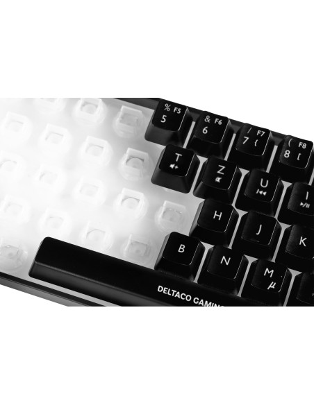Deltaco Gaming Gam-158-De Klawiatura Usb Qwertz Skandynawia Czarny