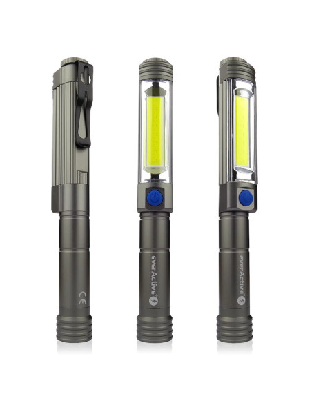 Ładowalna Latarka Warsztatowa Led Everactive Wl-600R