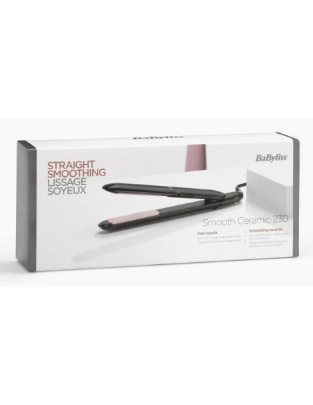 Babyliss Ceramic 230 Prostownica Ciepły Czarny 1,8 M