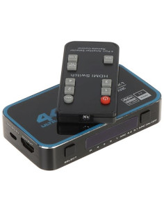 Przełącznik Hdmi Sw 4 Wejść Na 1 Hdmi 2.0