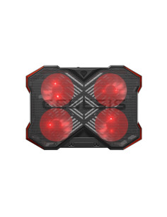 Genesis Oxid 260 Podkładka Chłodząca Do Laptop 43,9 Cm (17.3") 1010 Rpm Czarny, Czerwony
