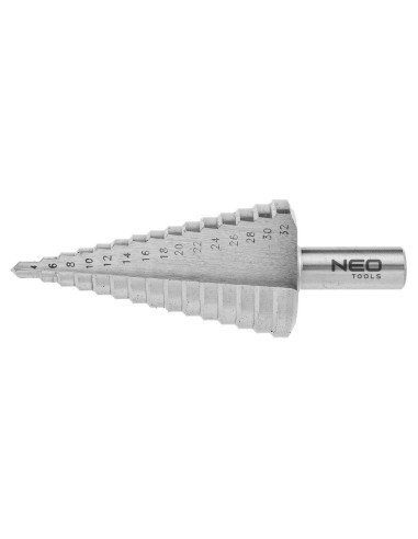 Wiertło Stopniowe, 4-32 Mm