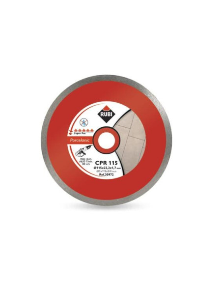 Rubi Tarcza Diamentowa Cpr 125 Superpro Do Gresu Porcelanowego