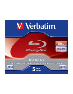 Verbatim Bd-Re Dl 50Gb 2 X 5 Pack Jewel Case 5 Szt. 2