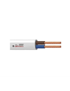 Cable H05Vvh2-F 2X1 White 50M
