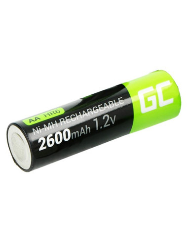 16X Akumulatorki Paluszki Aa R6 2600Mah Ni-Mh Baterie Do Ładowania Green Cell