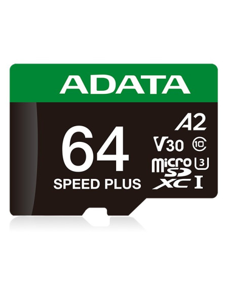 Adata Speed Plus 64 Gb Microsdxc Klasa 10