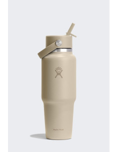 Butelka Termiczna Hydro Flask 32 Oz Wide Flex Straw Travel Bottle (946 Ml) - Oat