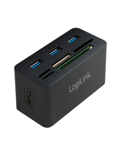 Logilink Cr0042 Stacja Dokująca Przewodowa Usb 3.2 Gen 1 (3.1 Gen 1) Type-A Czarny