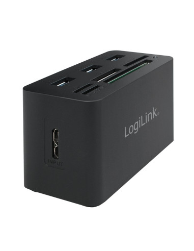 Logilink Cr0042 Stacja Dokująca Przewodowa Usb 3.2 Gen 1 (3.1 Gen 1) Type-A Czarny