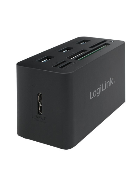 Logilink Cr0042 Stacja Dokująca Przewodowa Usb 3.2 Gen 1 (3.1 Gen 1) Type-A Czarny