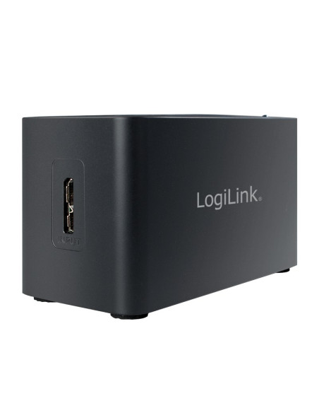 Logilink Cr0042 Stacja Dokująca Przewodowa Usb 3.2 Gen 1 (3.1 Gen 1) Type-A Czarny