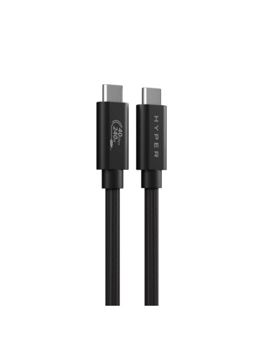 Hyper Hyperdrive Next Kabel Usb Usb4 Gen 3X2 1,2 M Usb C Czarny