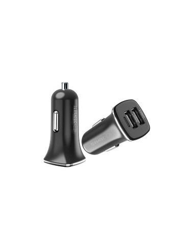 Terratec Chargeair Car Smartfon Czarny Zapalniczka Szybkie Ładowanie Automatyczna