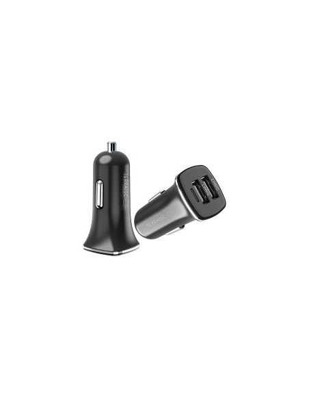 Terratec Chargeair Car Smartfon Czarny Zapalniczka Szybkie Ładowanie Automatyczna