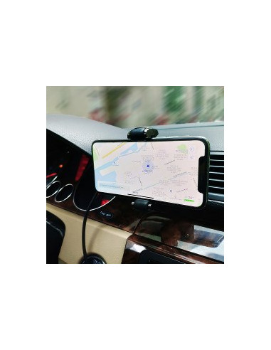 Terratec Chargeair Car Smartfon Czarny Zapalniczka Szybkie Ładowanie Automatyczna
