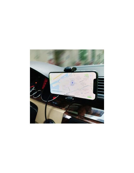 Terratec Chargeair Car Smartfon Czarny Zapalniczka Szybkie Ładowanie Automatyczna