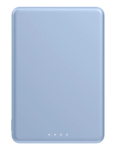 Xiaomi Super Slim Magnetic Power Bank 5000 Litowo-Jonowa (Li-Ion) 5000 Mah Bezprzewodowe Ładowanie Niebieski