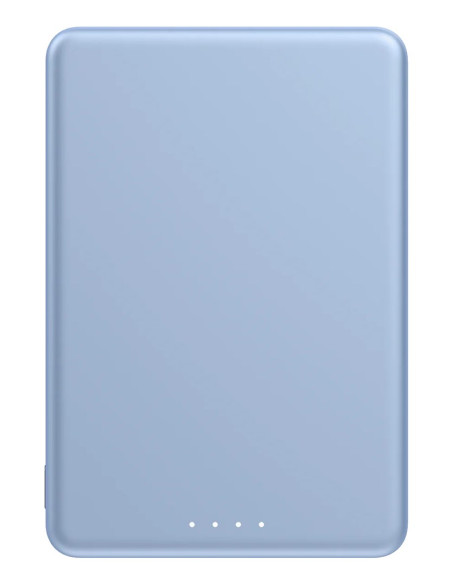Xiaomi Super Slim Magnetic Power Bank 5000 Litowo-Jonowa (Li-Ion) 5000 Mah Bezprzewodowe Ładowanie Niebieski