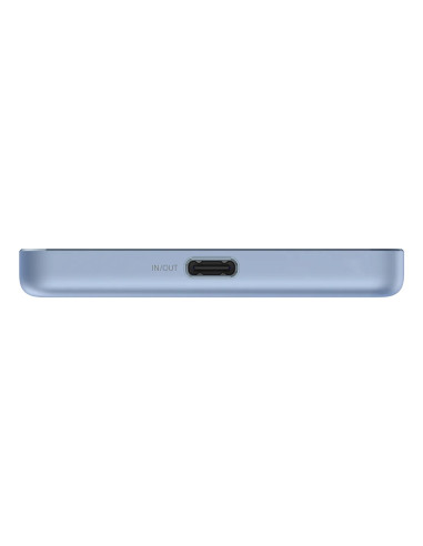 Xiaomi Super Slim Magnetic Power Bank 5000 Litowo-Jonowa (Li-Ion) 5000 Mah Bezprzewodowe Ładowanie Niebieski