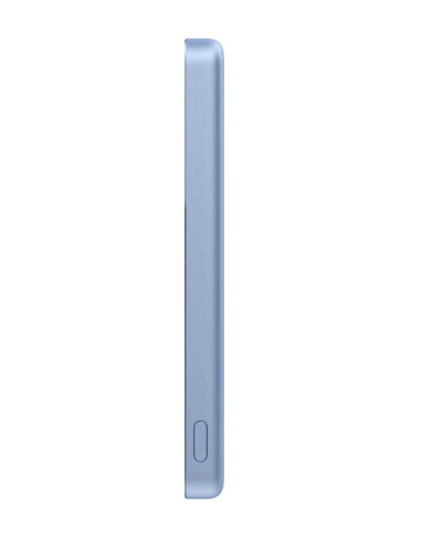 Xiaomi Super Slim Magnetic Power Bank 5000 Litowo-Jonowa (Li-Ion) 5000 Mah Bezprzewodowe Ładowanie Niebieski