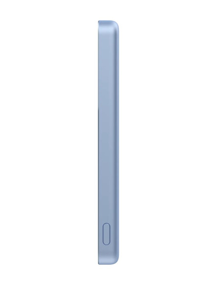 Xiaomi Super Slim Magnetic Power Bank 5000 Litowo-Jonowa (Li-Ion) 5000 Mah Bezprzewodowe Ładowanie Niebieski