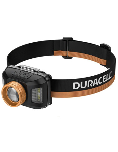Duracell Dh850R Gift Box Latarka Czołowa Czarny, Pomarańczowy