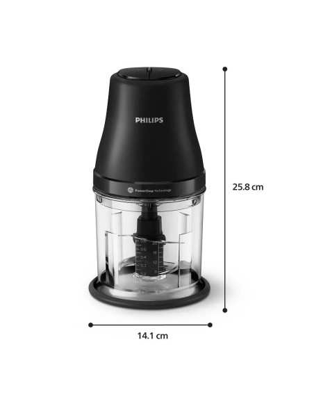 Philips Hr1501/00 Rozdrabniacz Do Warzyw 450 W Czarny
