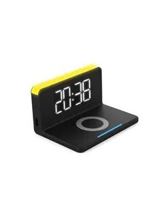 Terratec Chargeair Cyfrowy Budzik Czarny, Żółty 2