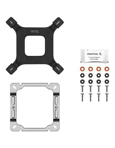 Deepcool Ag400 Wh Procesor Chłodnica Powietrza 12 Cm Biały 1 Szt.
