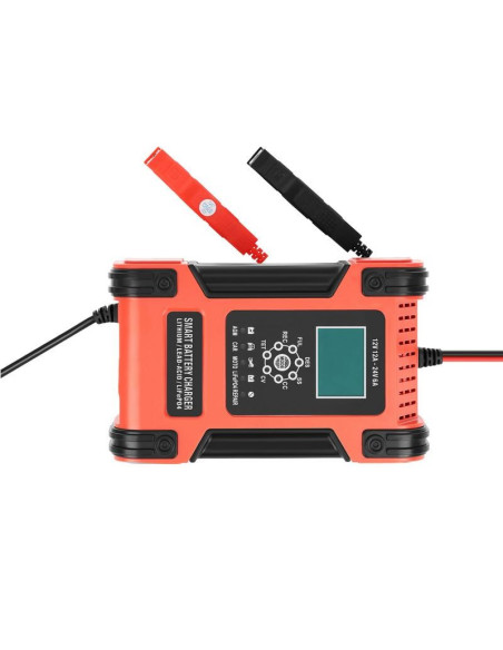 Azo Digital Ładowarka Sieciowa Do Akumulatorów Bc-12 12A (230V/12V) 6A (230V/24V) Agm / Lifepo4 / Gel