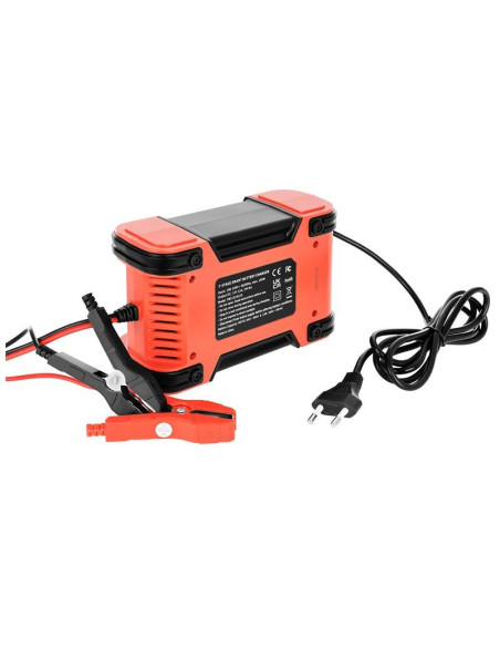 Azo Digital Ładowarka Sieciowa Do Akumulatorów Bc-12 12A (230V/12V) 6A (230V/24V) Agm / Lifepo4 / Gel