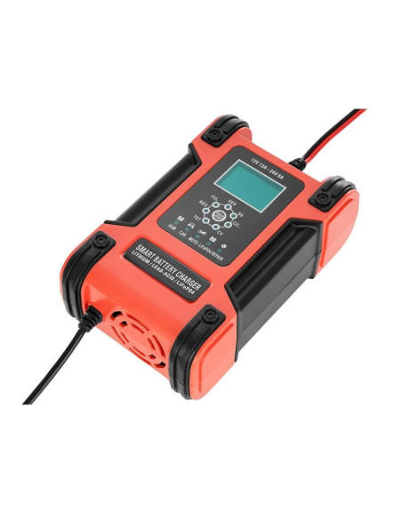 Azo Digital Ładowarka Sieciowa Do Akumulatorów Bc-12 12A (230V/12V) 6A (230V/24V) Agm / Lifepo4 / Gel
