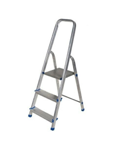 Awtools Drabina Aluminiowa Wolnostojąca 3 Stopnie 150Kg 2