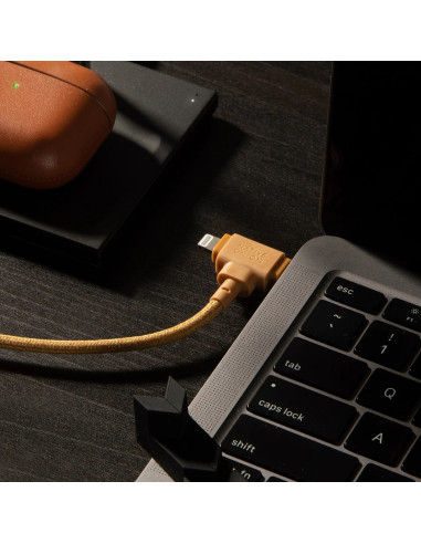 Kabel Native Union Duo (Usb-C Do Usb-C/Lightning), Zielony, Usb C, Usb C/Lightning, 1.5 M, Męski, Męski
