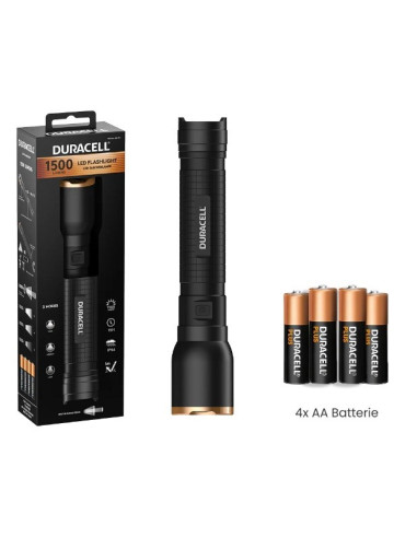 Duracell Df1500 Latarka Czarny