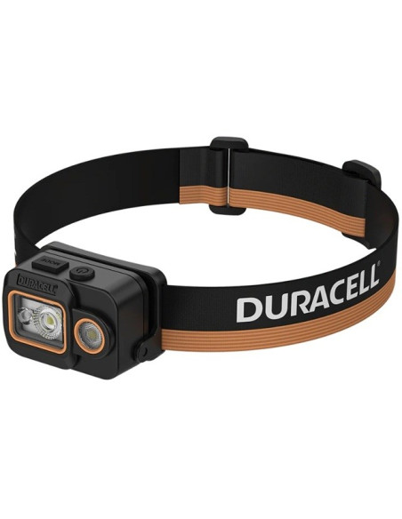 Duracell Dh700R Latarka Czołowa Czarny, Pomarańczowy