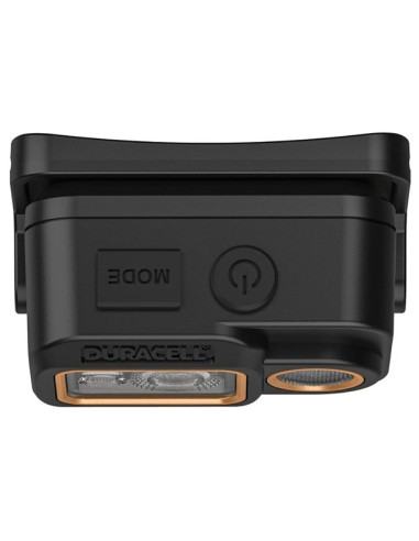 Duracell Dh700R Latarka Czołowa Czarny, Pomarańczowy