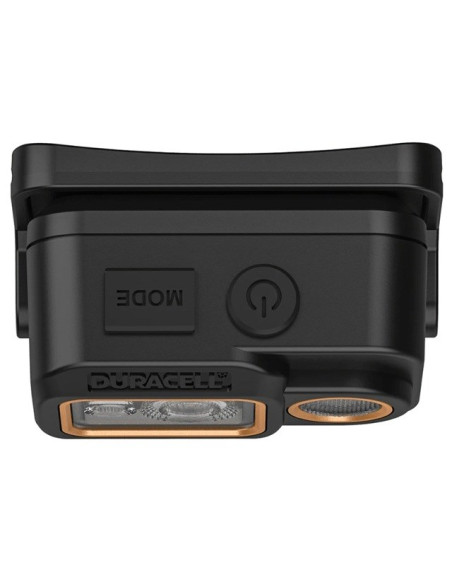 Duracell Dh700R Latarka Czołowa Czarny, Pomarańczowy