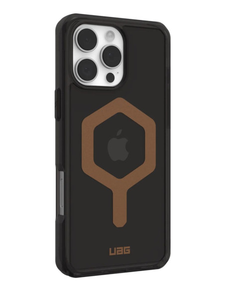 Uag Plyo Magsafe - Obudowa Ochronna Do Iphone 16 Pro Max Kompatybilna Z Magsafe (Black/Bronze)