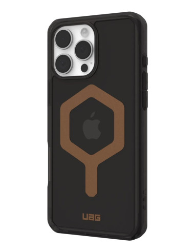 Uag Plyo Magsafe - Obudowa Ochronna Do Iphone 16 Pro Max Kompatybilna Z Magsafe (Black/Bronze)