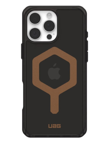 Uag Plyo Magsafe - Obudowa Ochronna Do Iphone 16 Pro Max Kompatybilna Z Magsafe (Black/Bronze)