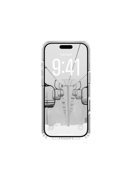 Urban Armor Gear Plyo Pokrowiec Na Telefon Komórkowy 16 Cm (6.3") Srebrny, Przezroczysty