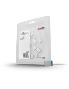 Lindy 40466 Bloker Portów Blokada Portu Usb Type-C Niebieski Kopolimer Akrylonitrylo-Butadieno-Styrenowy (Abs) 10 Szt. 2